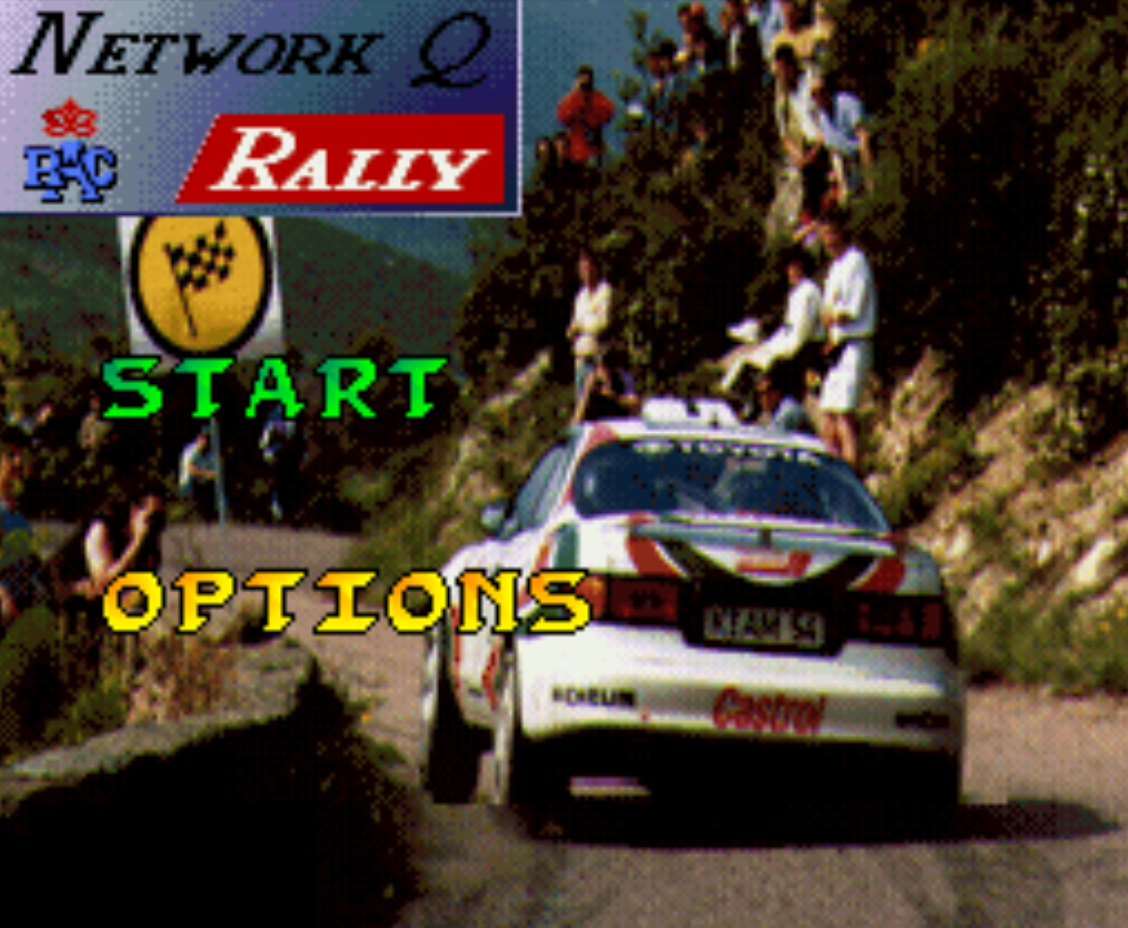 Network Q Rally Title Screen